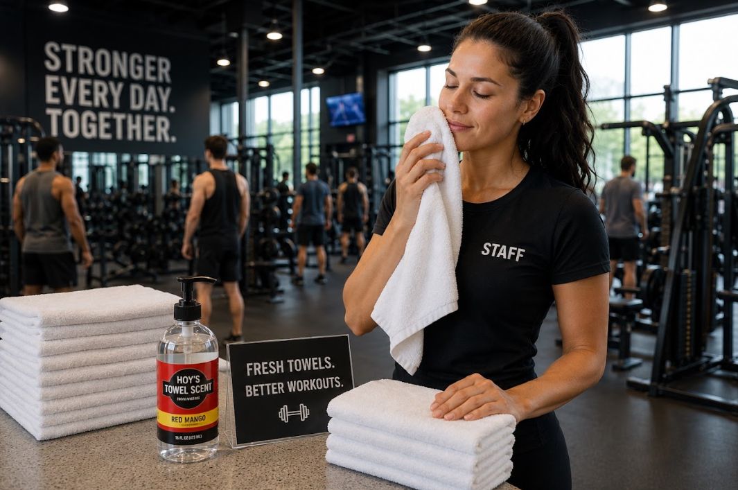 gym towel scent